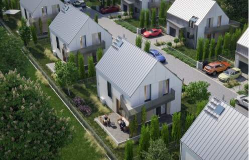Nowe osiedle domów wolnostojących w Kielcach