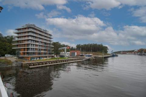 Mrzeżyno apartament nad morzem z keją dla łodzi