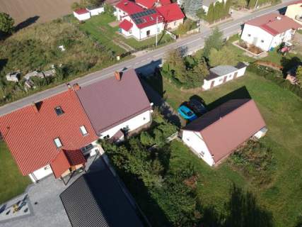 Połowa bliźniaka na ogromnej działce