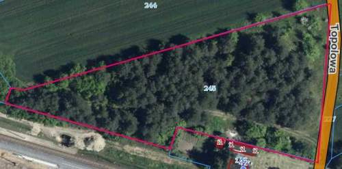 Działka o pow. 1700 m2 na sprzedaż