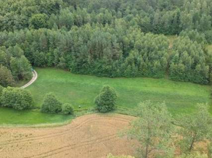 Teren nad jeziorem Brodnica Górna Kaszuby