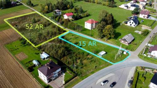 Na sprzedaż działki budowlane w centralnej części wsi Łężyny,...