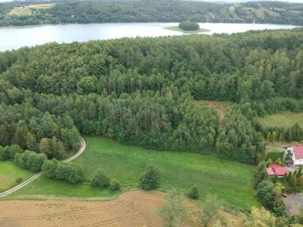 Teren nad jeziorem Brodnica Górna Kaszuby