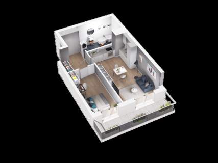 Wyjątkowe nowe mieszkanie 48 m2 w otoczeniu