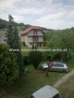 Dom w stanie surowym w widokowym miejscu