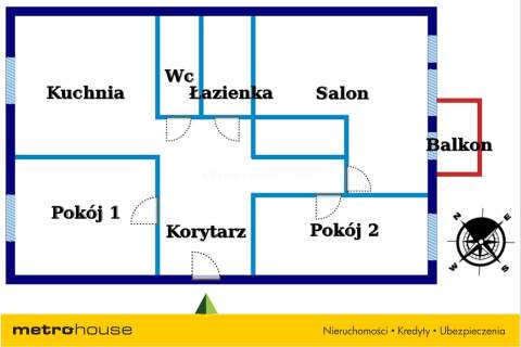 Mieszkanie na sprzedaż, 58,6 m2, Skarżysko-Kamienna