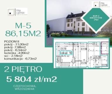 NOWE 2POZIOMOWE 4 POKOJE WYKOŃCZONE POD KLUCZ 
