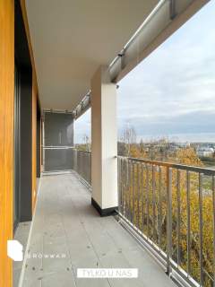 Piękne, mieszkanie 2 - pokojowe Ogromny balkon