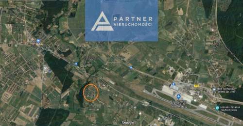 Działka 1260 m2 w sąsiedztwie Gdańska i Banina