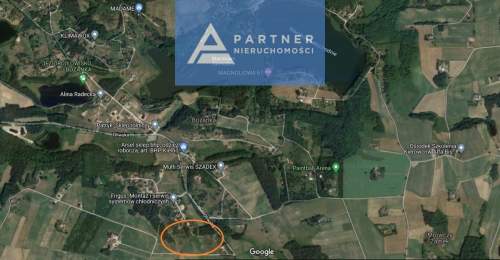Działka budowlana o powierzchni 9228 m2, Kielno