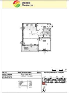 Przytulne mieszkanie 49m2, 2 pokoje, III kw 2025