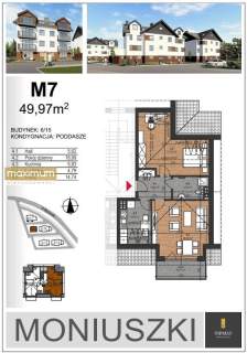 Nowe mieszkania MONIUSZKI Biłgoraj od 50 do 67m2