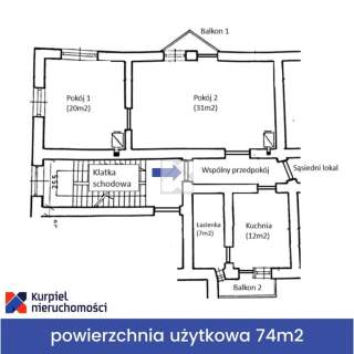 Przestronne mieszkanie w unikatowej kamienicy