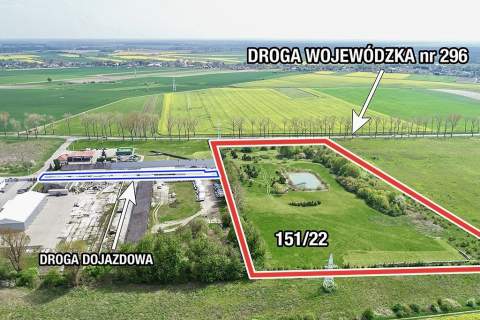 Działka pod inwestycję 41.652 m - Żagań 