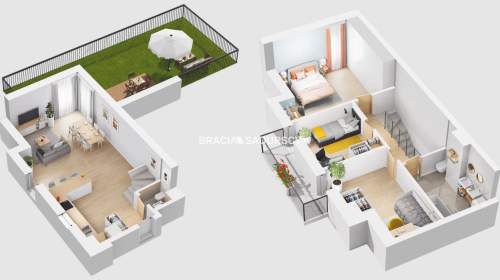 Mogilany - nowoczesne osiedle mieszkaniowe