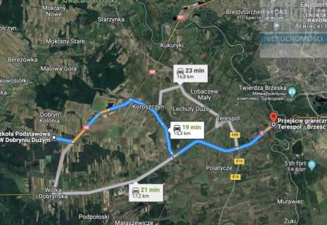 Lokal użytkowy Dobryń Duży blisko granicy