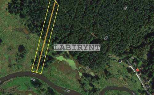 Urokliwa działka leśna nad Wartą, 4800m2 