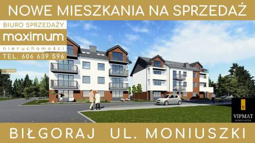 Nowe mieszkania MONIUSZKI Biłgoraj od 50 do 67m2