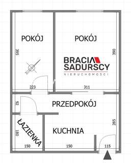 Mieszkanie na sprzedaż, 37 m2, Kraków