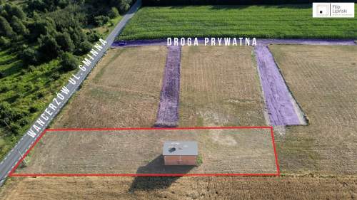 DZIAŁKA BUDOWLANA Z GARAŻEM 2STANOWISKOWYM