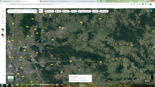 Pod rekreacje 2376m2 Zagórze gm.Halinów k./W-wy / rzeka Żąza
