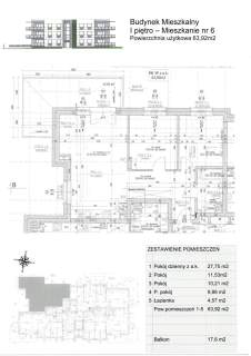 56 m2 M4 garaż - Osowa Góra APARTAMENT 582900 zł