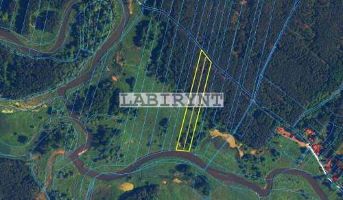 Urokliwa działka leśna nad Wartą, 4800m2 