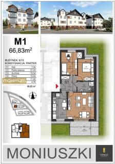 Nowe mieszkania MONIUSZKI Biłgoraj od 50 do 67m2