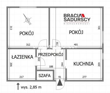 Okazja Cenowa - Nowa Huta, 2 pokoje 36m2