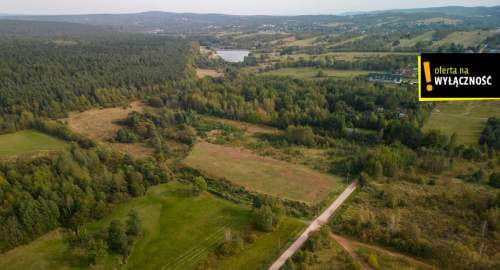Działka budowlana w otulinie natury