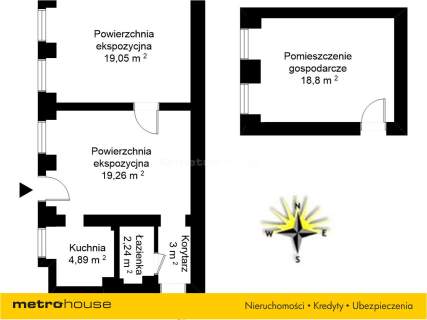 Nieruchomość komercyjna na sprzedaż, 67,74 m2, Poznań