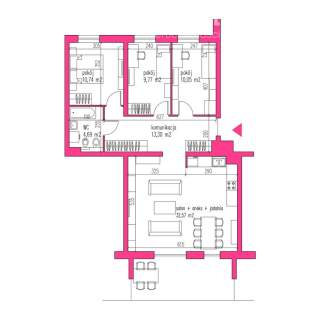 Nowe mieszkanie, pow. 81,12 m2