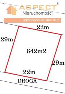 Działka budowlana na sprzedaż 642 m Tarnowskie gór