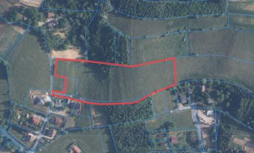 Działka budowlana 8 ar 1,37 h rolna