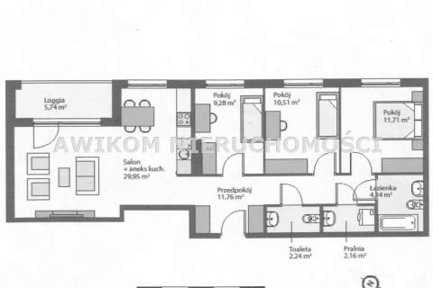 Mieszkanie na sprzedaż, 81,22 m2, Grodzisk Mazowiecki