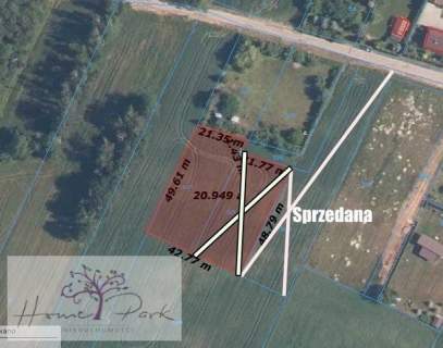 Działki budowlane w okolicach Tuszyna - Wodzin