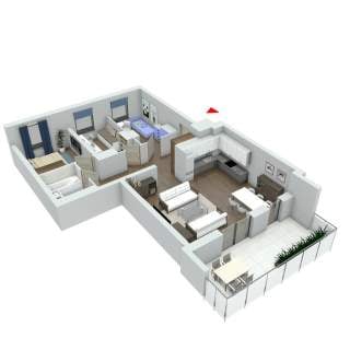 Nowe mieszkanie, pow. 81,12 m2
