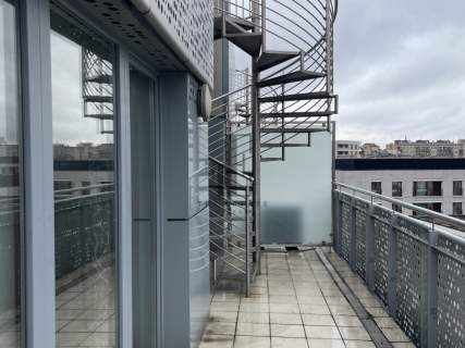 Prywatny Taras na dachu / 2 pokoje / balkon