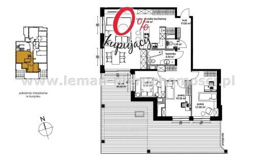 Mieszkanie na sprzedaż, 90,16 m2, Lublin