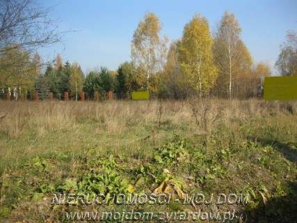 Działka budowlana ok. 1300 m2, Zboiska.