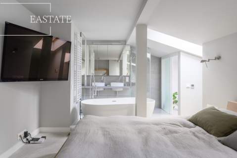 Wysoki standard/prywatna sypialnia na poddaszu