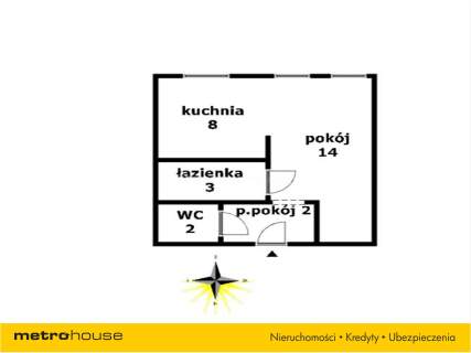Mieszkanie na sprzedaż, 28,6 m2, Kołobrzeg