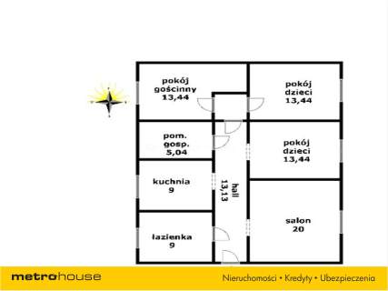 Mieszkanie na sprzedaż, 96,49 m2, Lębork