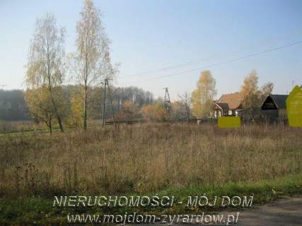 Działka budowlana ok. 1300 m2, Zboiska.