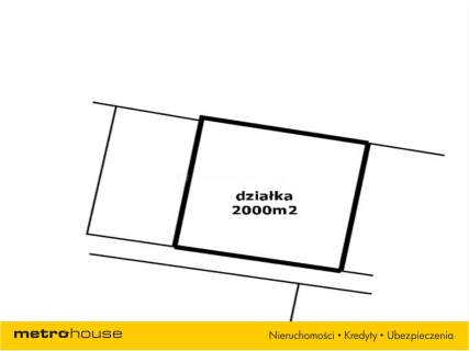 Działka rolna na sprzedaż, 2000 m2, Lidzbark Warmiński