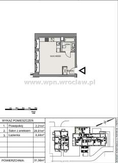 Nowa duża kawalerka 32mkw, Centrum