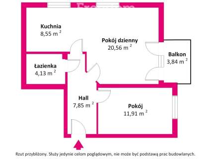 Bezczynszowe mieszkanie w Łubnej na sprzedaż