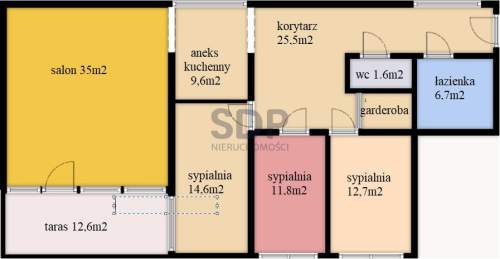 Apartament,taras,4po-je,garde-ba,garaż/box w cenie