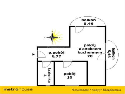 Mieszkanie na sprzedaż, 40,77 m2, Iława