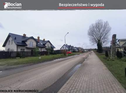 Płaska, uzbrojona działka k. Gdańska- Radunica 